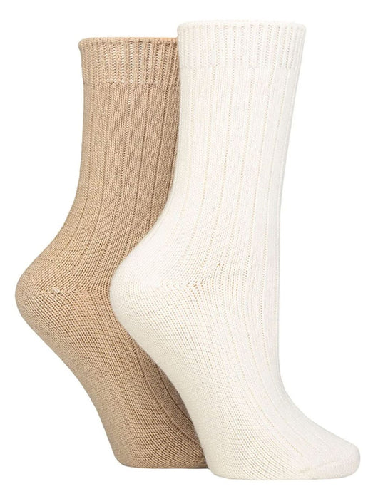 2PK - Wildfeet Cashmere Bed Socks