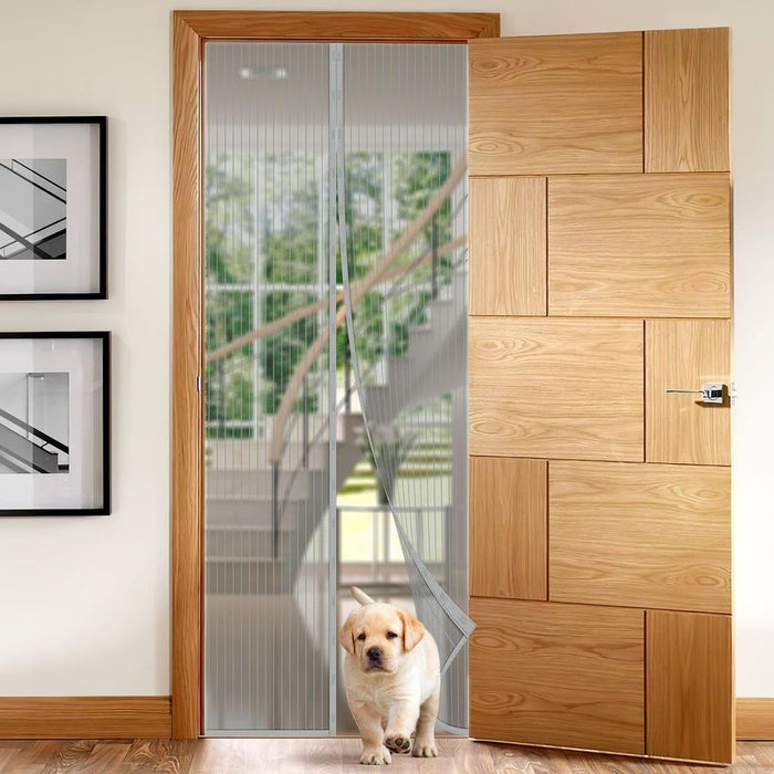 Premium Magnetic Screen Door - Keep Insects Out Effortlessly