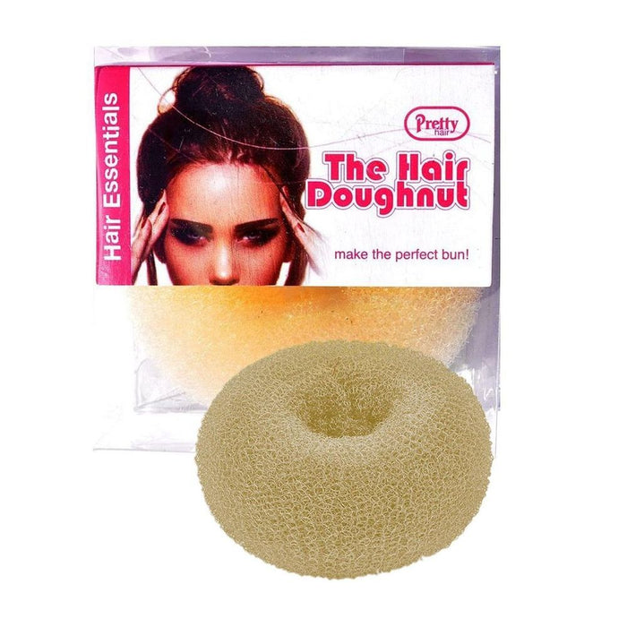 Medium Hair Doughnut Bun Ring 80mm - Professional Quality - Honey