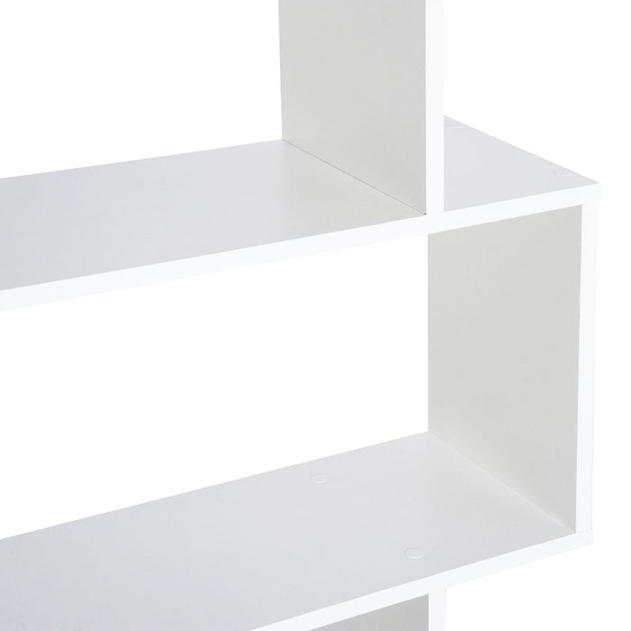 Premium Particle Board 6-Tier White Shelving Unit | High-Quality | Versatile Storage Solution