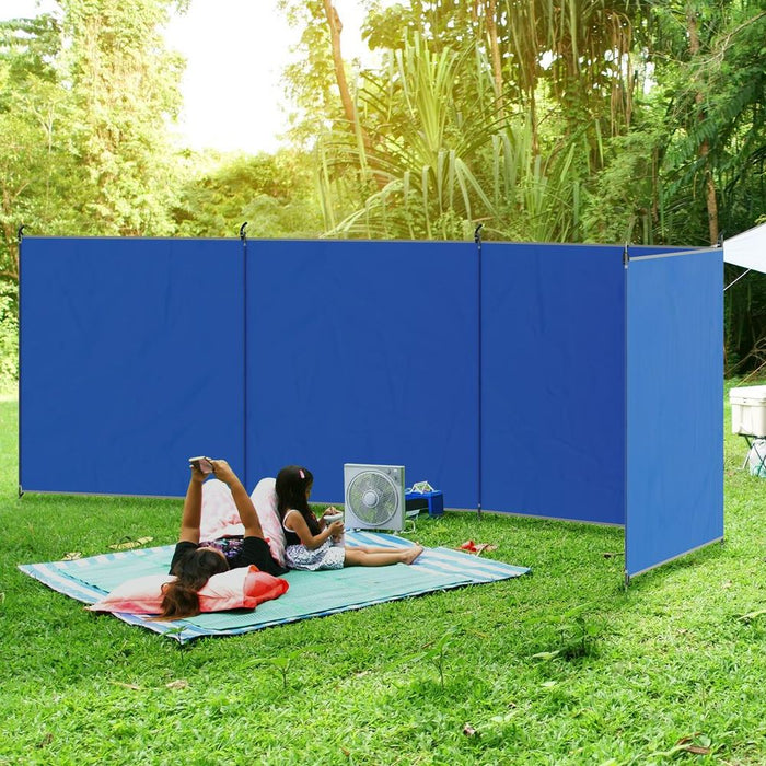 Camping Windbreak - Portable Wind Blocker, Protects from Wind, Sun, & Sand, 540cm x 150cm