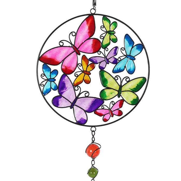 Circle Butterfly Windchime