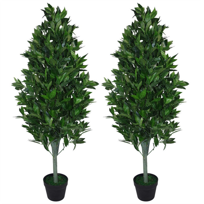 Premium 120cm Artificial Topiary Bay Tree - Extra Large - No Maintenance