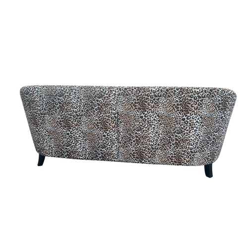 189CM 3 SEATER LEOPARD PRINT SOFA