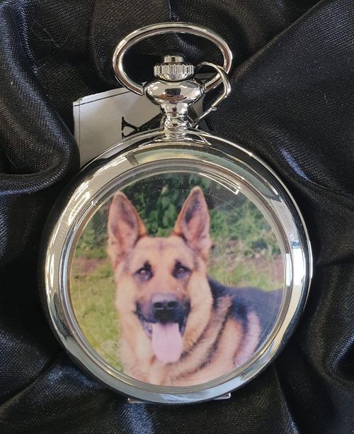 Boxx Picture Pocket watch German Shepherd Dog P5061.26 — InStock