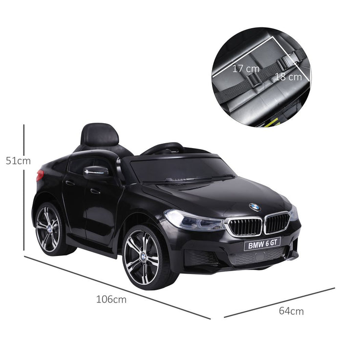 Kids Ride On Car Licensed BMW 6GT 6V Electric Battery Powered Vehicle