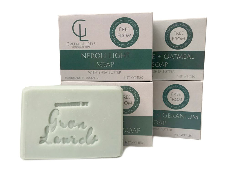 Premium Natural Vegan Soap 85g | Lavender, Vanilla, Lemongrass, Tea Tree, Shea Butter