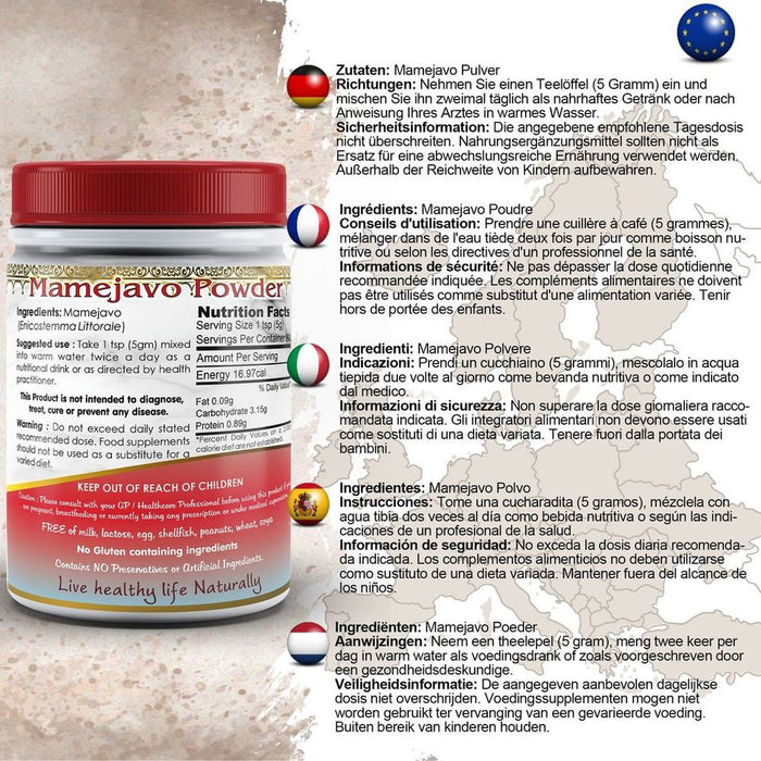 Mamejavo Powder: High-Quality, All-Natural Herbal Supplement for Health & Wellness