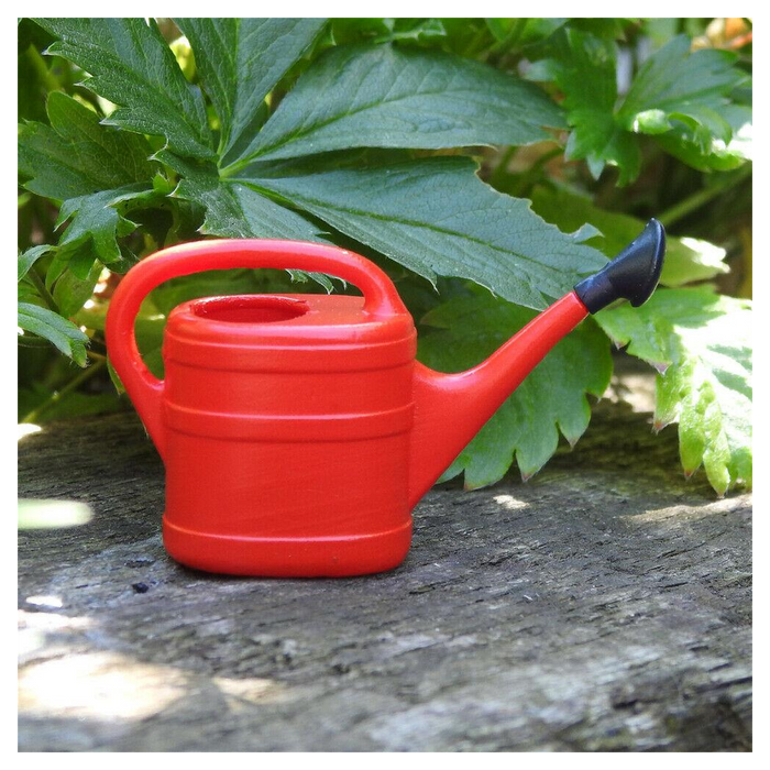 Whitefurze G28WC 6L Watering Can - Red | Multipurpose, Modern Design, Easy to Pour | High-Quality Gardening Tool