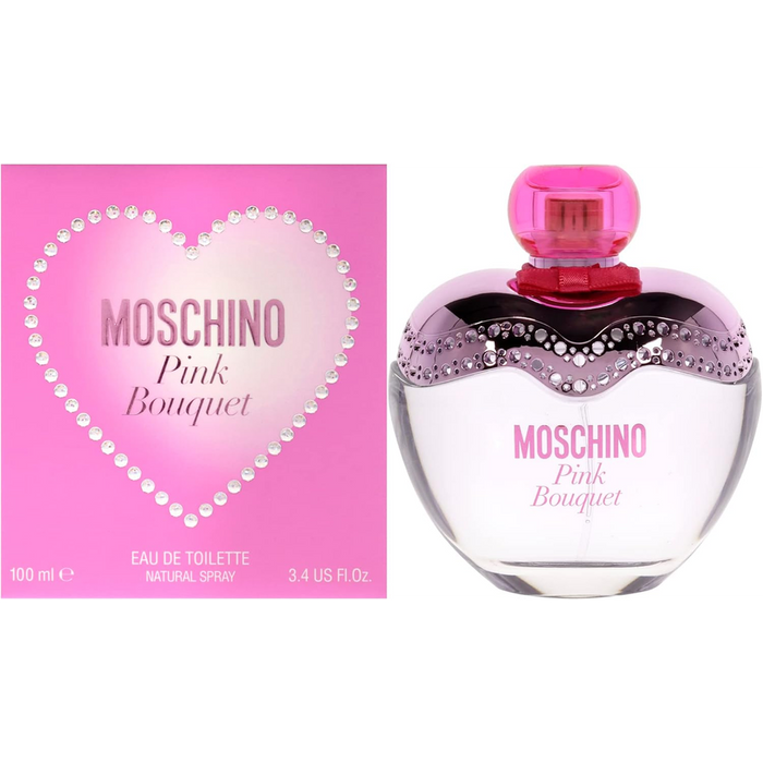 Moschino Pink Bouquet Eau De Toilette Spray 100ml