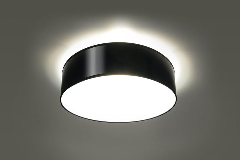 ARENA 35 Black Round Ceiling Lamp - Loft Design LED E27 - High-Quality Lighting Solution