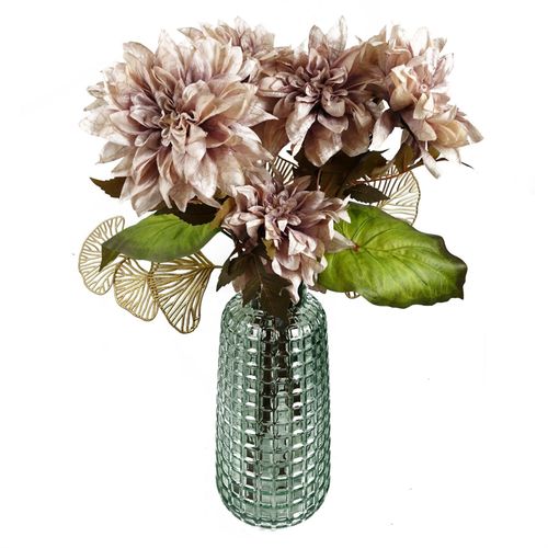 65cm Golden Leaves Flower Arrangement Decoration