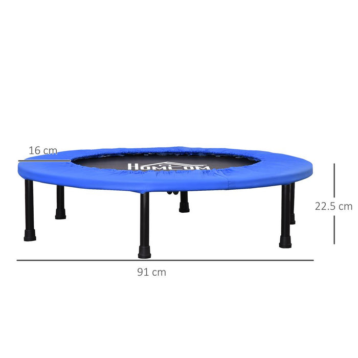 High-Quality 36" Trampoline | Indoor & Outdoor Rebounder | Mini Jumper for Sports Games | HOMCOM