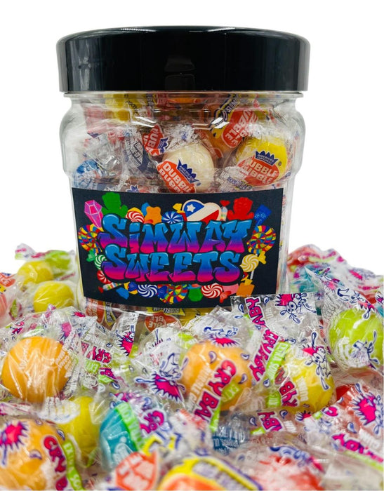 Cry Babies Jar - Fruity Bubblegum Straight From USA. Date Assured Stock. Simway Sweets.