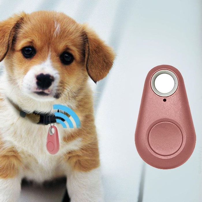 Aquarius Key Finder Anti-Lost Alarm, GPS Last Location Finder, Rose Gold