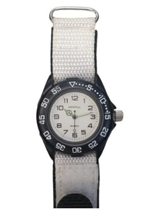 Premium Quality White Kids' Fasten Watch: IMP430W – LIMITED CLEARANCE: RE-BATTERY REQUIRED