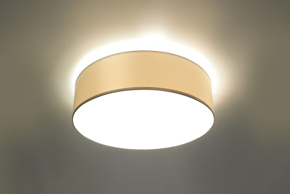 Premium Quality LED Ceiling Lamp: Arena 35 White Round Shape Loft Design - Shop Now!