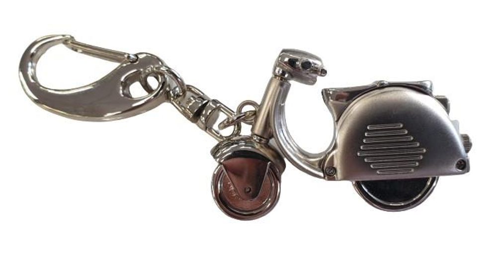 High-Quality Silver Key Chain Clock - Limited Stock! Great Gift - IMP731