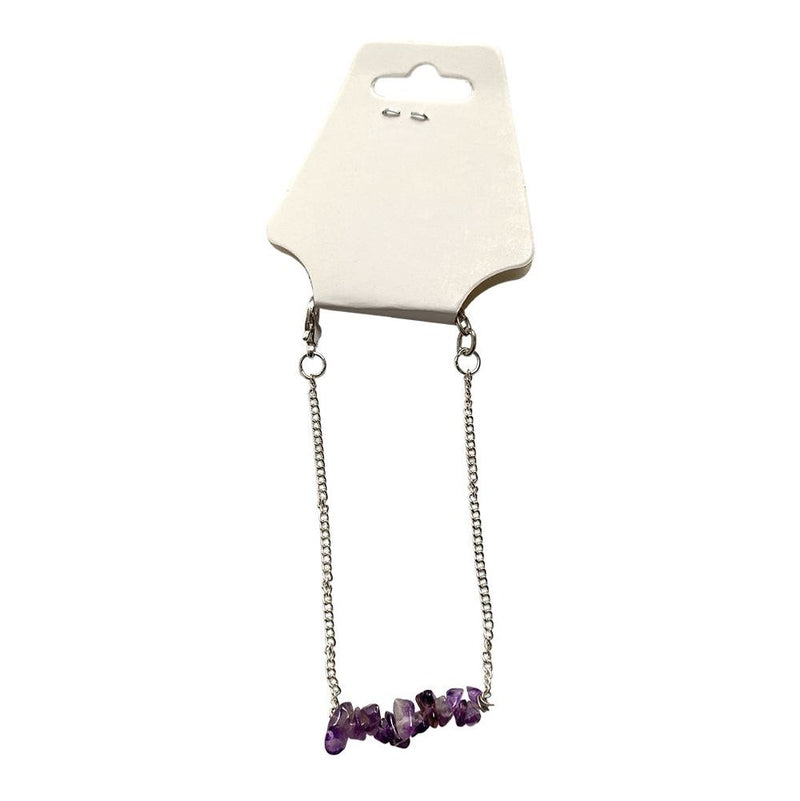 Timeless Elegance: Silver Chain Chips Bracelet