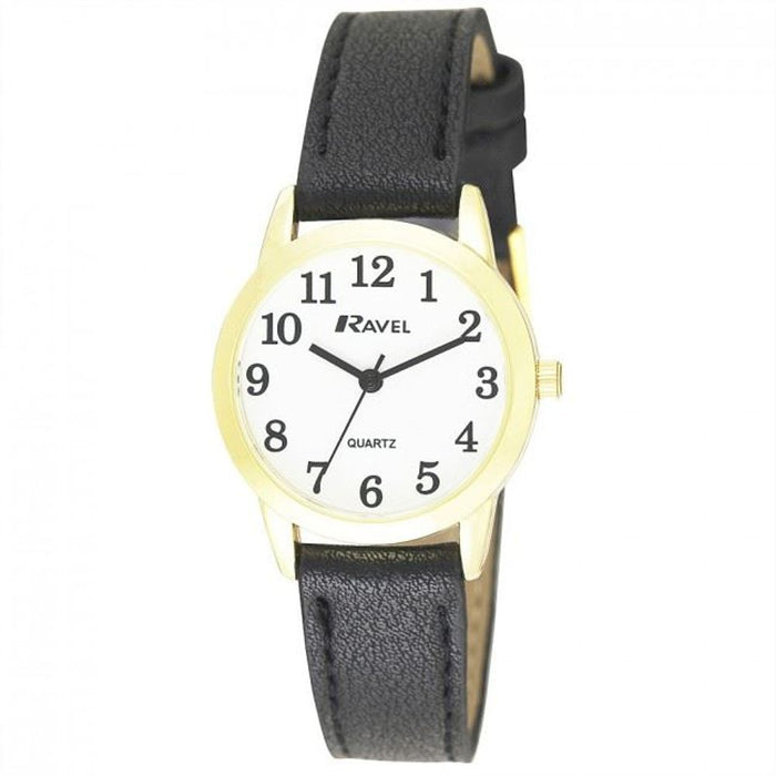 Ravel Ladies Leather Strap Watch - Classic and Elegant Timepiece