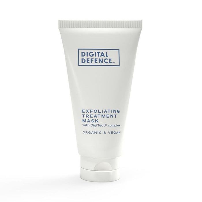 Digital Defence Exfoliating Treatment Mask, 75ml - Vegan, Organic, Nourishing, Anti-Blue Light