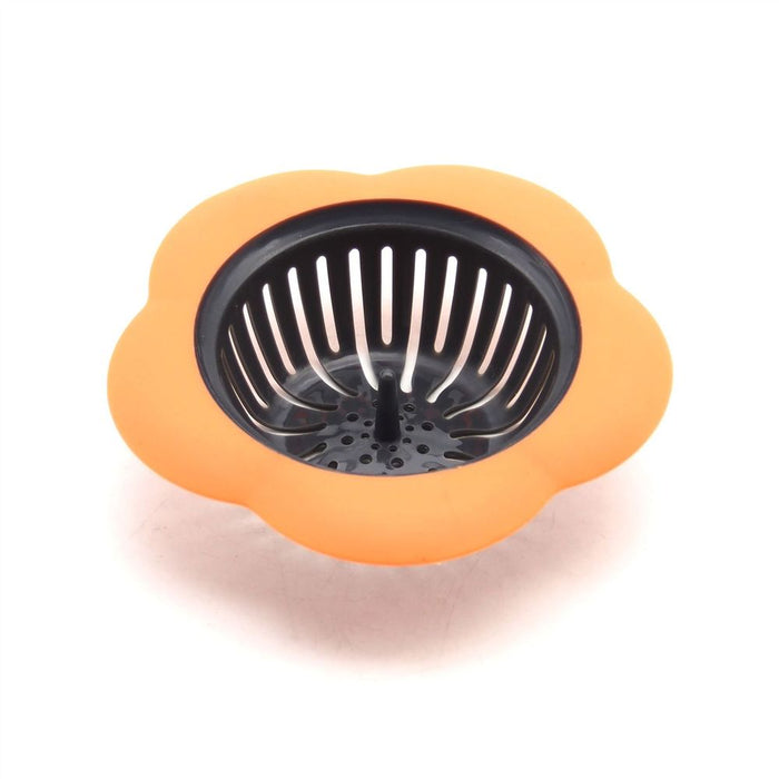 Vinsani Flower Sink Plug Drain Strainer - Available in 4 Colours