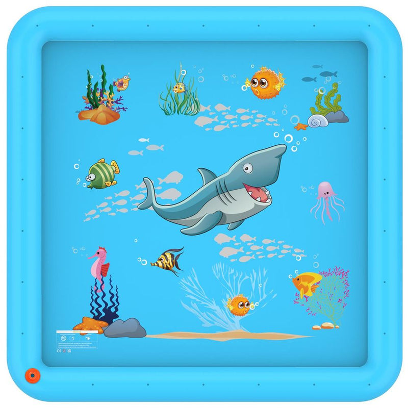 SOKA Blue Splash Mat 168cm, Fun Aquatic Play for Kids - Sandpit, Ball Pit, Pool