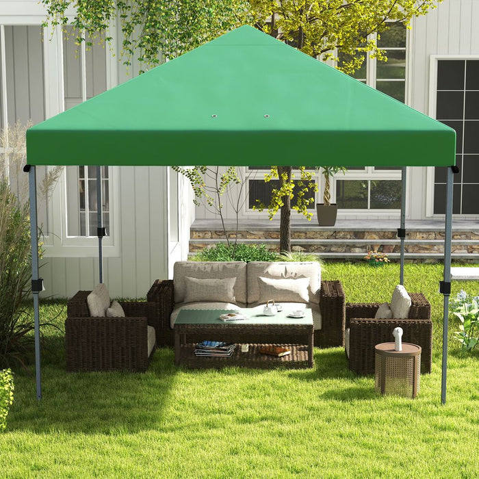 Outsunny 3x3(m) Pop Up Gazebo, Instant Shelter, Green