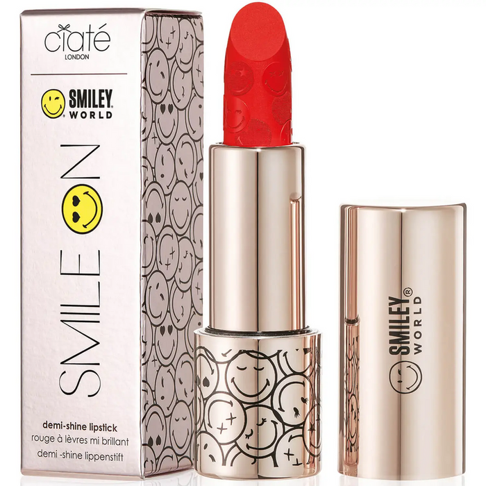 Ciate London Smiley World Be Proud Lipstick - Moisturizing, Long Lasting, Animal Cruelty-Free - 3g