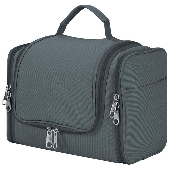 VINSANI TOILETRY BAG - D.GREY 1010183 - Travel Organizer with Multiple Compartments and Practical Design - Premium Quality