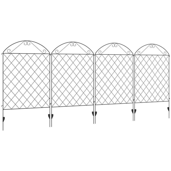 Elegant Garden Fence Panels, Animal Barrier & Flower Bed Border Edging - Best Quality!