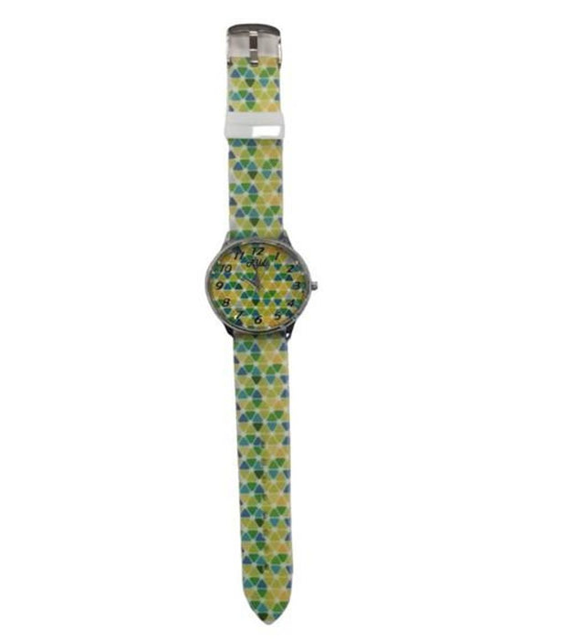 Relda Ladies Green Silicone Watch - REL96