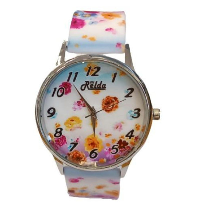 High-Quality Relda Ladies Silicone Strap Watch - REL100