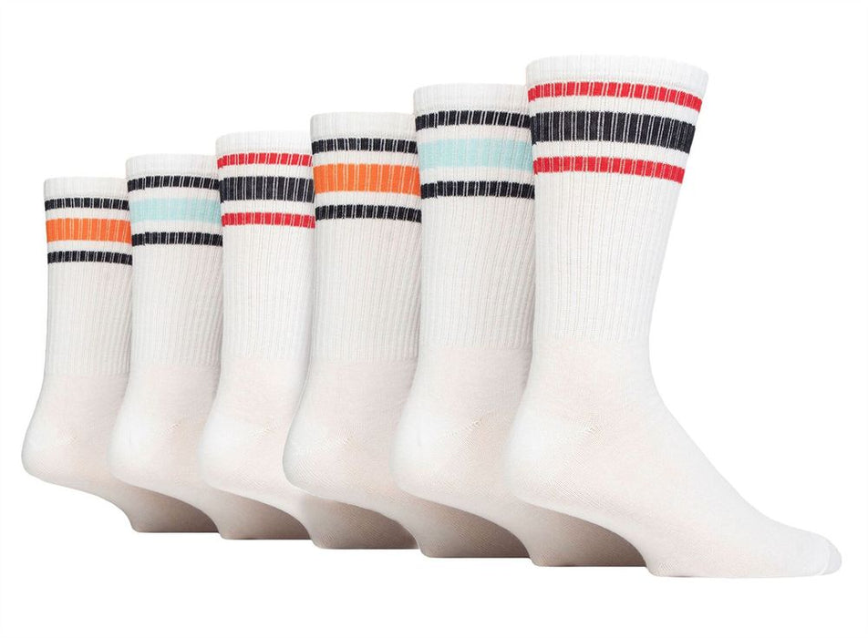 6PK - Wildfeet Sports Socks - 144 Single Cylinder