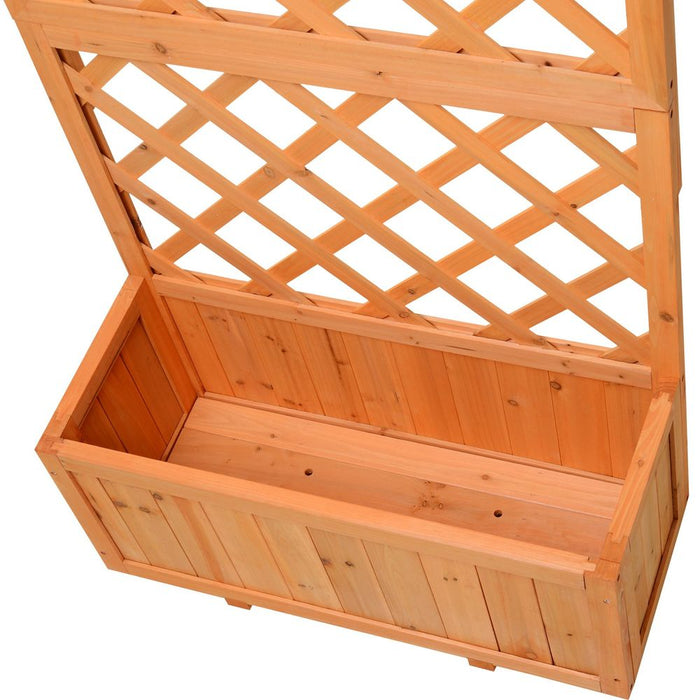 Premium Wood Garden Display: Grow, Decorate, and Showcase Plants - Durable, Rot-Resistant Frame - Easy Assembly