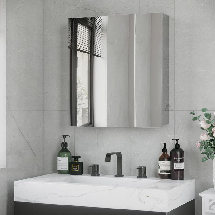 Kleankin Medicine Cabinet: Wall-Mounted Bathroom Mirror & Storage - High Quality and Stylish Design