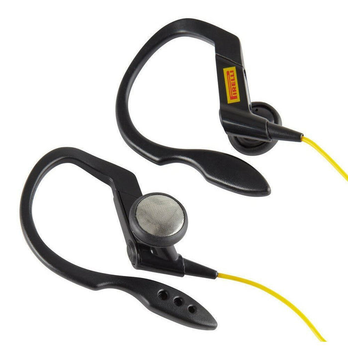 Pirelli Ear Clip Sports Headphones Bass Pipe Design 3.5mm Stereo Jack 15mm Unit