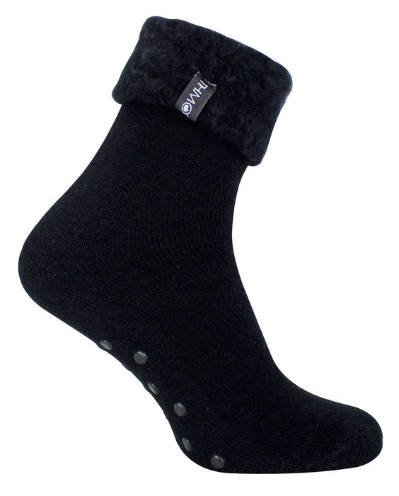 THMO - Mens Plain Slipper Bed Socks