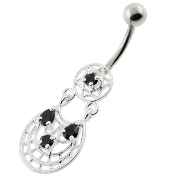 Fancy Jeweled belly button rings