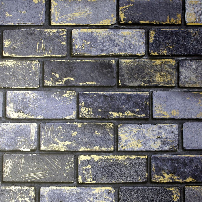 Premium Metallic Brick Navy/Gold Sw12 - Top Quality, Professional Seller