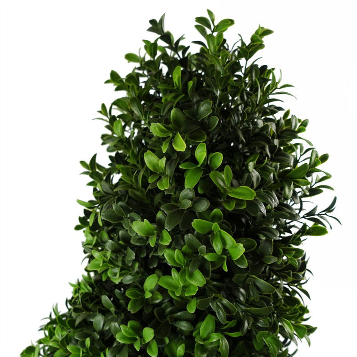 150cm Pair of Spiral Buxus Artificial Tree UV Resistant Outdoor