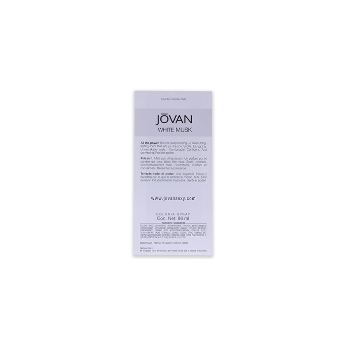 Jovan White Musk  Cologne Spray 88ml