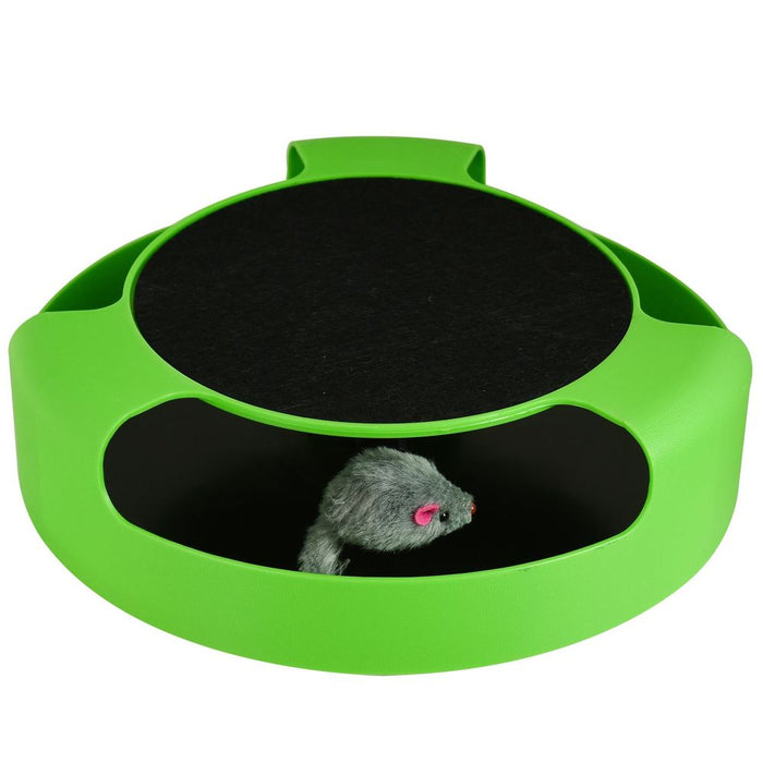 Interactive Catch the Mouse Moving Cat Toy - Keep Your Cat Active and Engaged for Hours - High-Quality and Durable