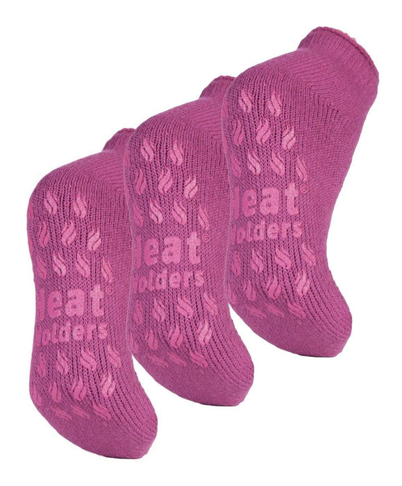 Heat Holders - 3 Pack Ladies Low Cut Slipper Socks