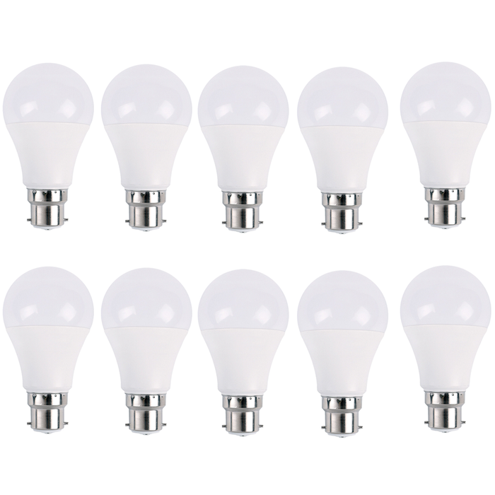 High Quality 18W B22 Screw LED Light Bulbs - Energy Saving, Cool White 6000K, Non Dimmable