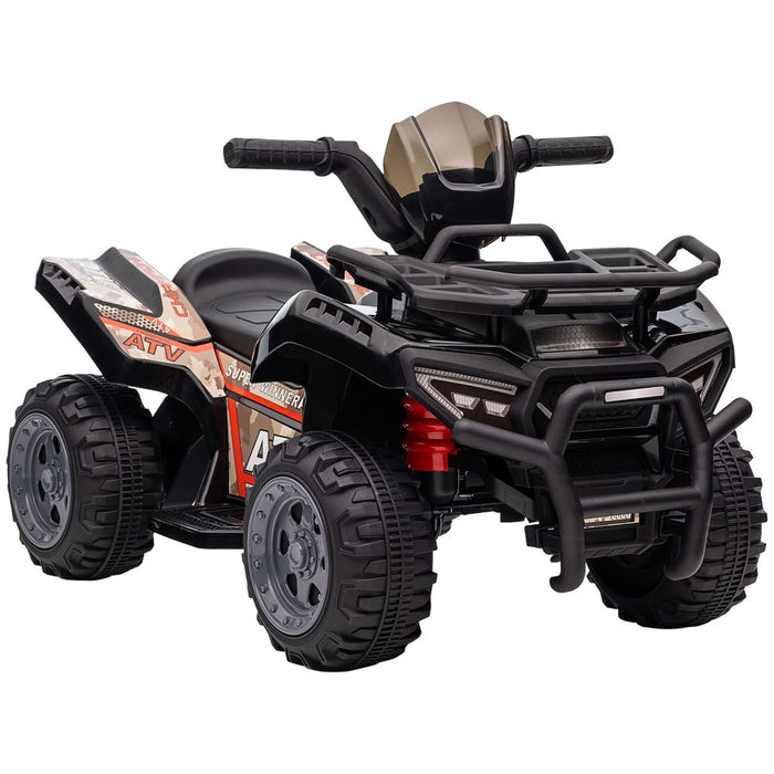 High-quality, Electric Kids ATV Car with Music - Safe and Fun for 18-36 months - Black