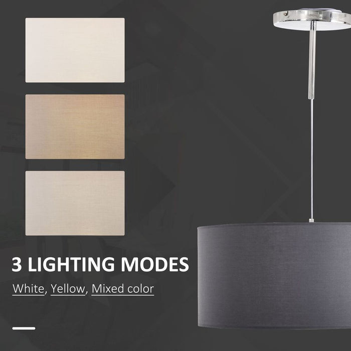 High-Quality LED Chandelier | Metal Base | 3 Lighting Modes | Perfect for Home & Office