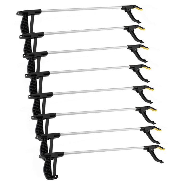 8 Pack Magnetic Tip Pick Up Tools - Lightweight, Durable, & Ergonomic - Improve Life with Multifunction Grabber Stick - Ideal Disability Aid