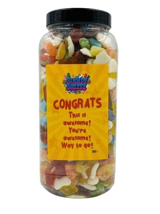 Premium Fizzy & Jelly Mix - 3kg Jar