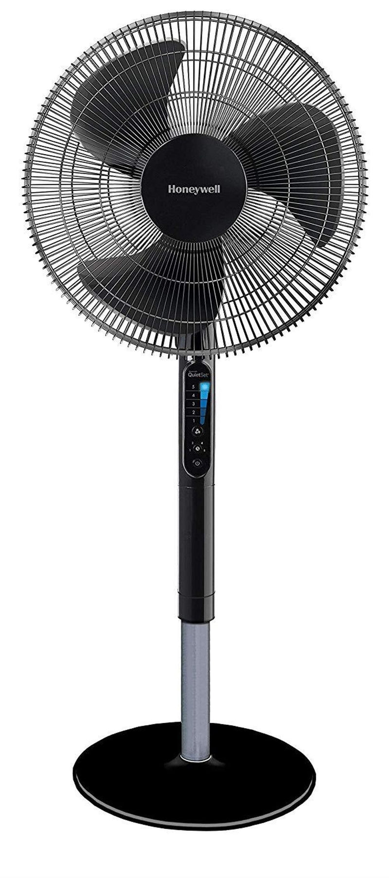 Honeywell Advanced QuietSet 16" Stand Fan - Black UK Plug